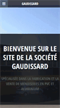 Mobile Screenshot of gaudissard.fr