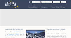 Desktop Screenshot of gaudissard.com
